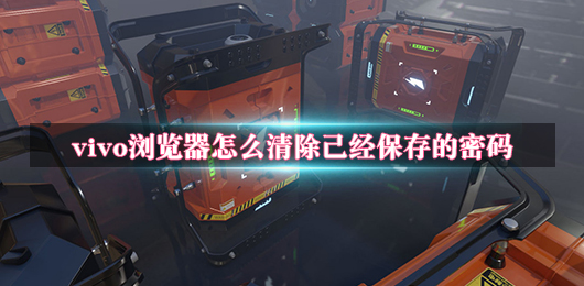 vivo瀏覽器怎么清除已經保存的密碼 清除方法介紹