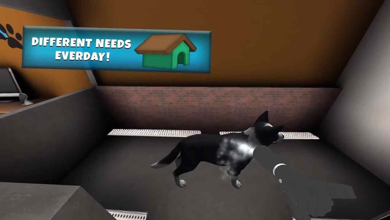 狗收容所模拟器3D界面展示2