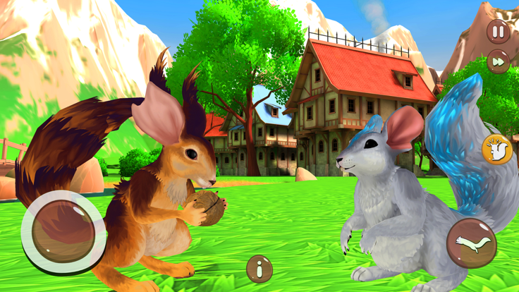 松鼠宠物生活模拟3d界面展示2
