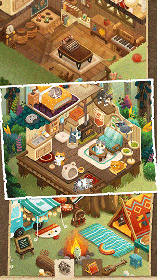 貓咪密林(Secret Cat Forest)界面展示2