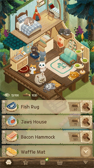 貓咪密林(Secret Cat Forest)界面展示2