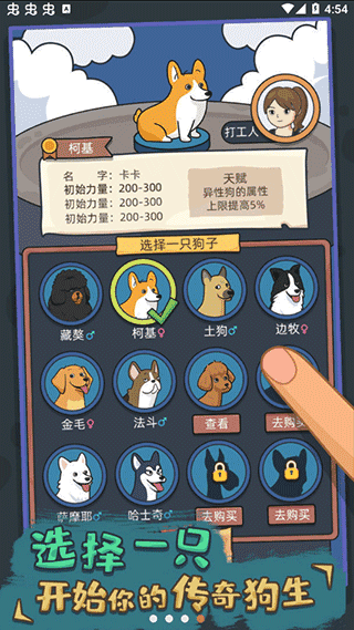 狗生模擬器最新版界面展示2
