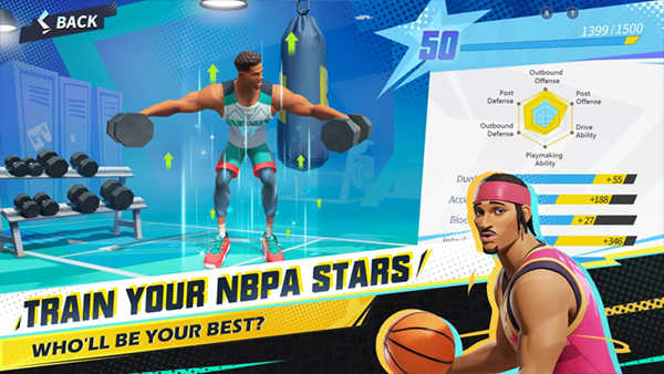 Hoop Heroes國際服（Dunk City Dynasty）界面展示2