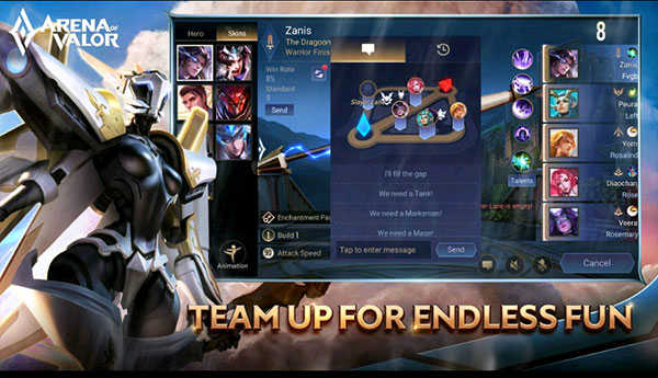 Arena of Valor传说对决界面展示2