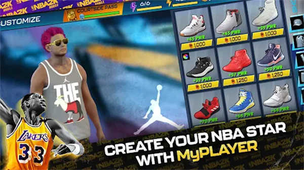 NBA 2K Mobile界面展示2