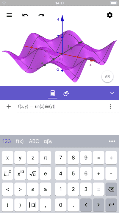 3D計算器界面展示2