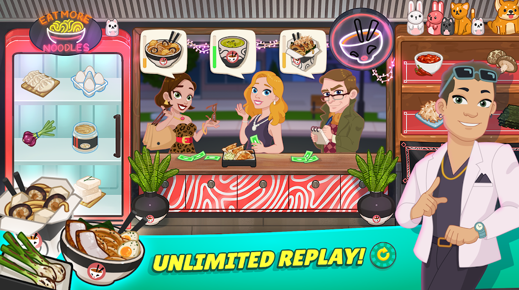 廚房爭奪戰2世界廚師(Kitchen Scramble 2: World Cook)界面展示2