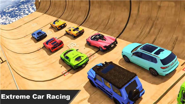 瘋狂汽車特技（GT Stunt Car Game）界面展示2