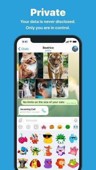 telegreat官網(Telegram)界面展示2
