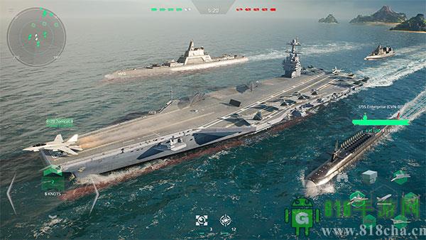現代戰艦官方正版界面展示2