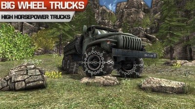 爬坡卡車司機3D界面展示2