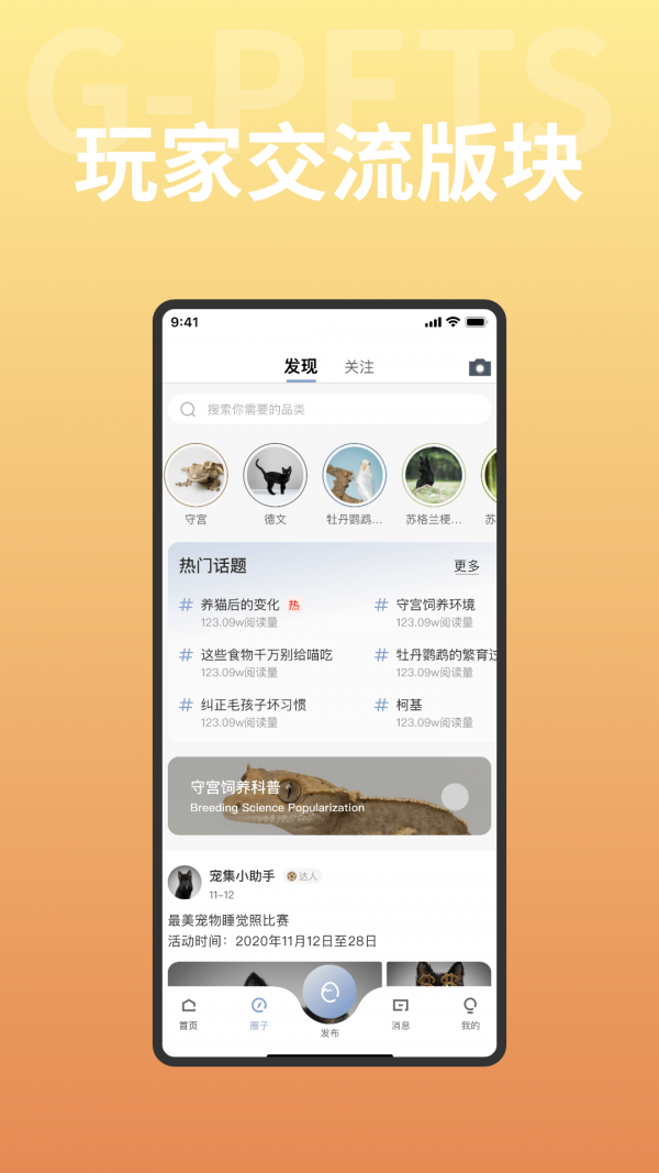 集宠区界面展示2