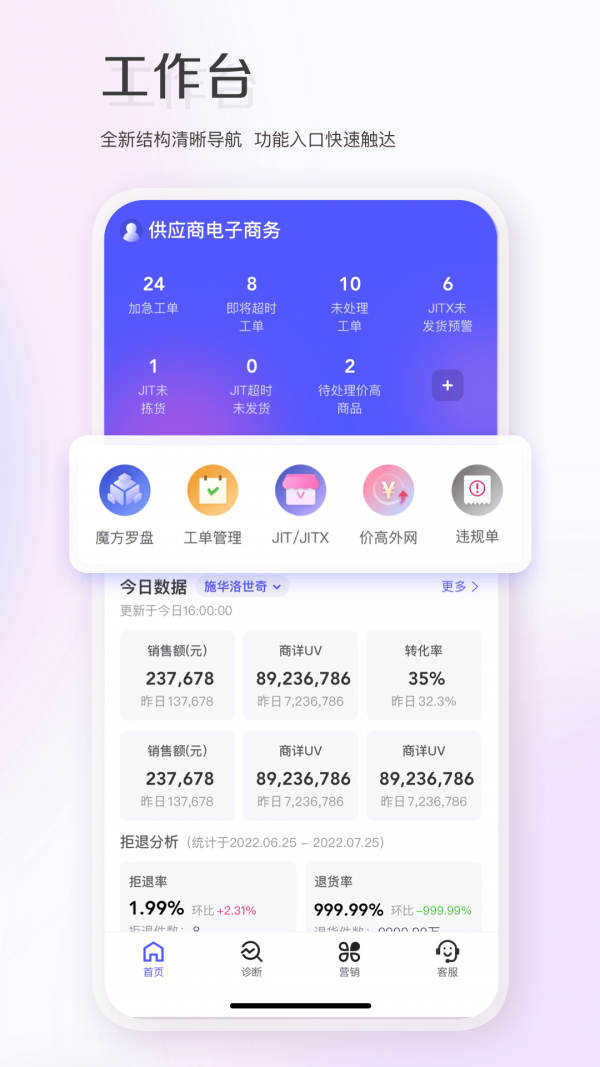 唯商通界面展示2