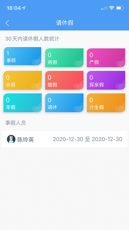 云上醫護界面展示2