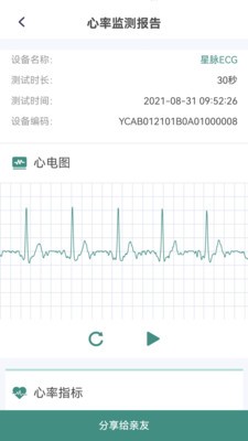 星脈ECG界面展示2
