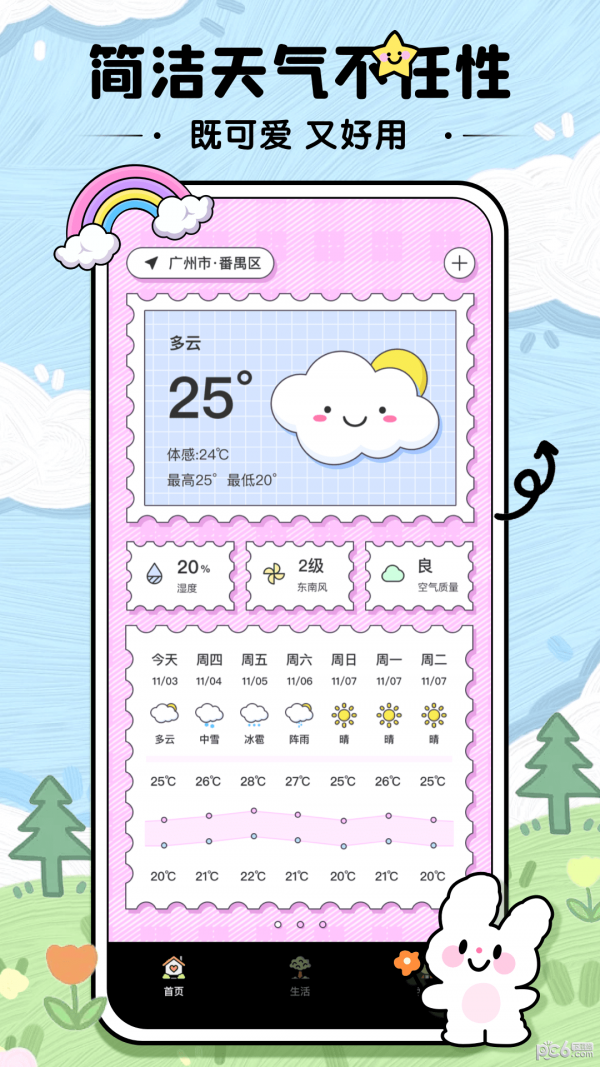 米糕天氣物語界面展示2