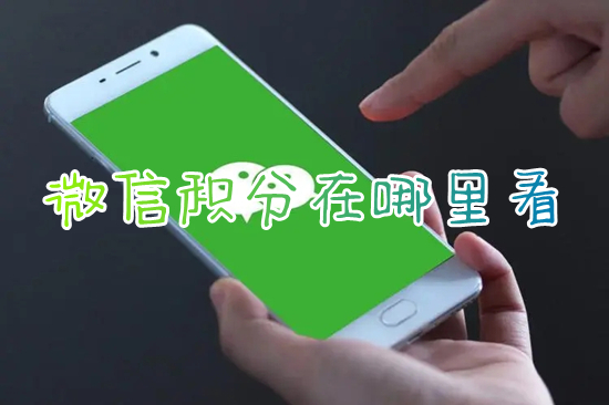 微信積分在哪里查詢和兌換