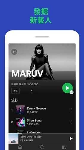 Spotify官網版界面展示2