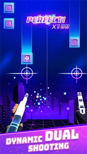 雙槍音樂射擊界面展示2