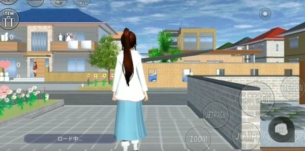 樱花校园模拟器2024中文版界面展示2