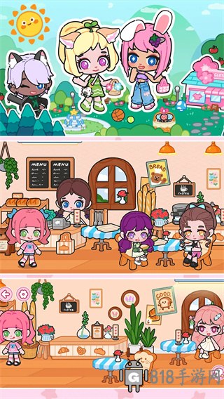 皮卡夢幻小鎮界面展示2