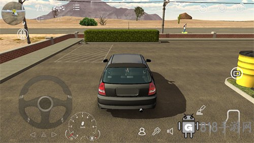 手動擋停車場3
