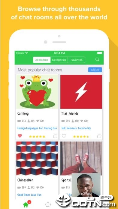 Camfrog康福交友app界面展示2
