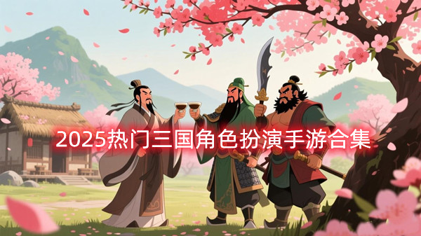2025熱門三國角色扮演手游合集——經典角色任你扮演!