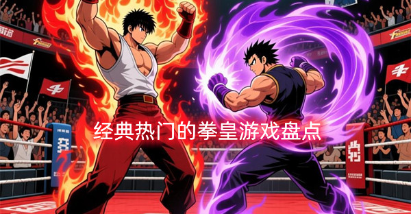 经典热门的拳皇游戏盘点——经典热血格斗一触即发