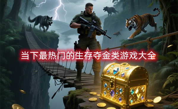 当下最热门的生存夺金类游戏大全-2025最火生存夺金手游TOP10推荐