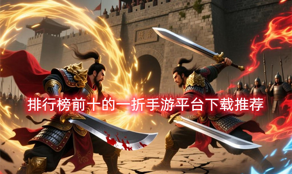 一折手游平台哪个更好?排行榜前十的一折手游平台下载推荐