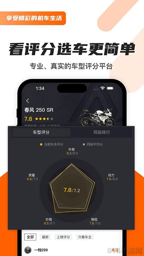 機車圈app界面展示2