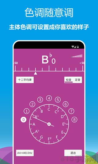 樂器調音器界面展示2