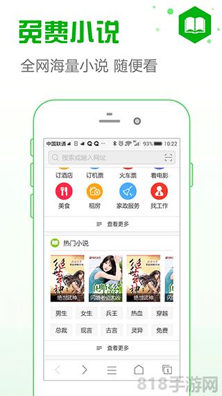 安全瀏覽器界面展示2