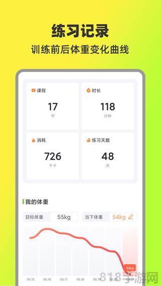 熱汗舞蹈界面展示2