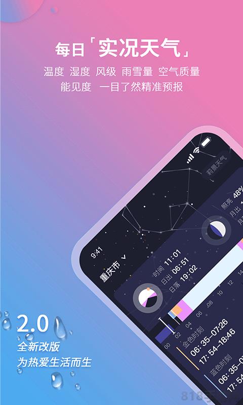 莉景天氣app界面展示2