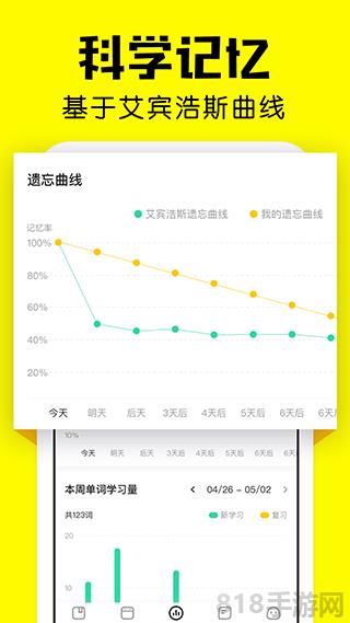 瘋狂背單詞app界面展示2