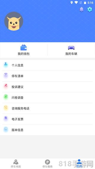 武漢停車界面展示2