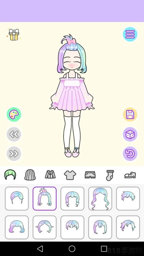 粉彩女孩官方正版界面展示2