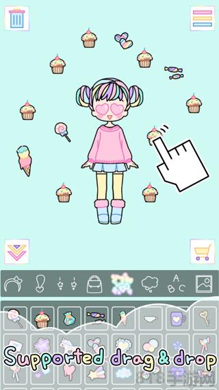粉彩女孩中文版界面展示2