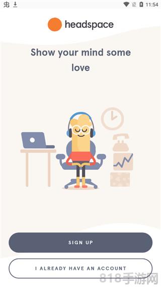 headspace冥想軟件界面展示2