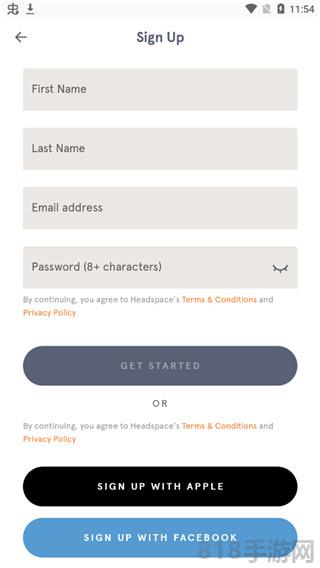headspace冥想軟件界面展示2