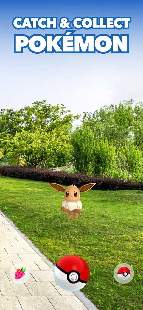 Pokemon Go蘋果正版界面展示2