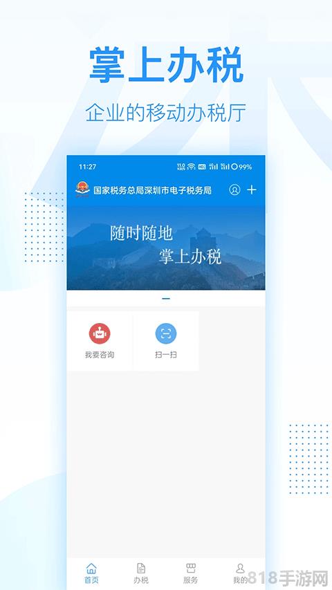 深圳稅務界面展示2
