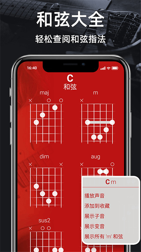 調(diào)音器GuitarTuner界面展示2