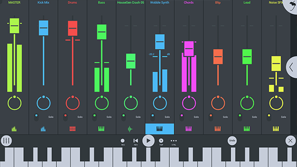 fl studio mobile中文版界面展示2