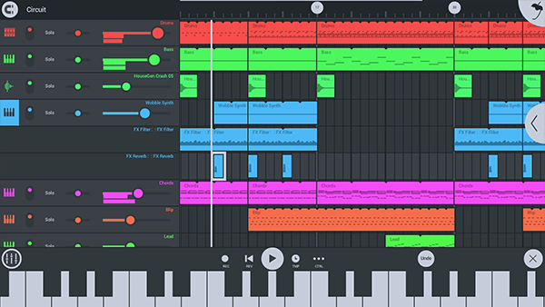 fl studio mobile中文版界面展示2