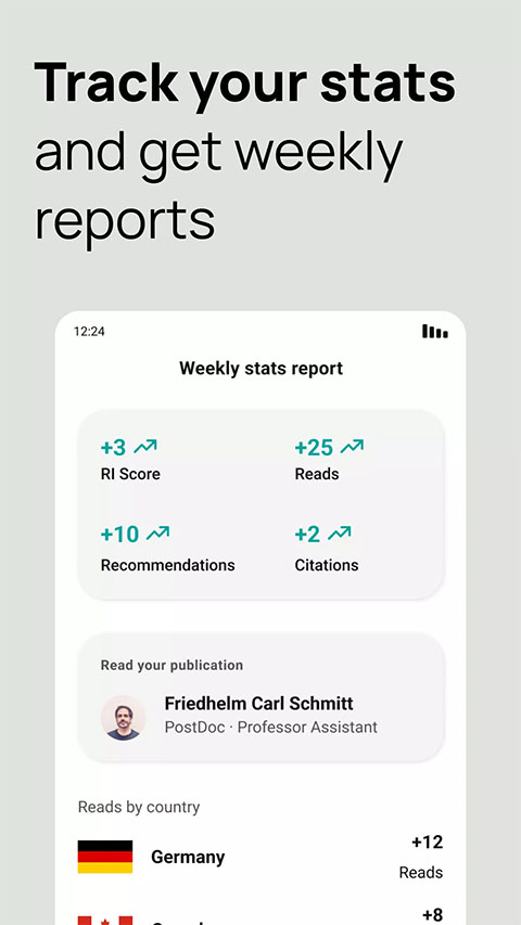 researchgate安卓版app界面展示2
