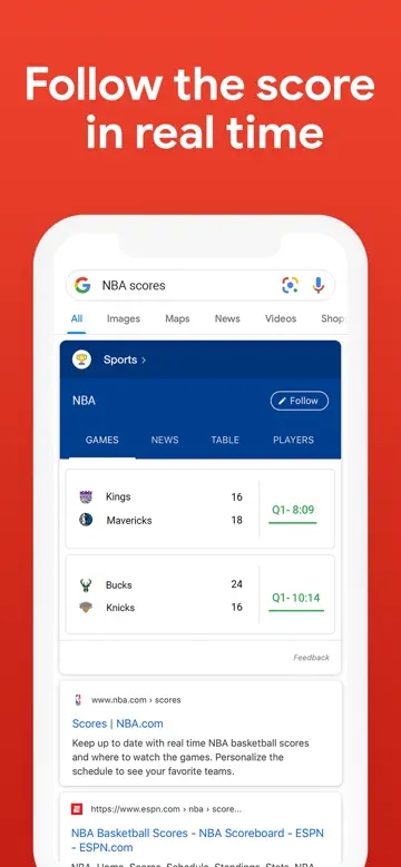 Google移動版界面展示2