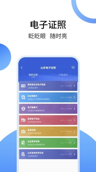 愛山東政務服務手機版
